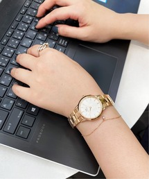 Daniel Wellington | DW00100213 ICONIC LINK 28RG White(アナログ腕時計)