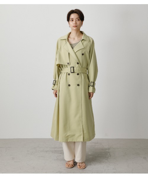 SINGLE FLAP TRENCH COAT/シングルフラップトレンチコート（トレンチ