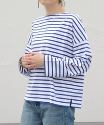 ORCIVAL | ORCIVAL/オーシバル　ドロップショルダー　ボーダー　40/2 D/S BORDER RC9214(Tシャツ/カットソー)