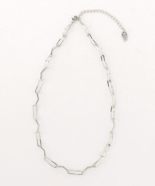 BEAUTY&YOUTH UNITED ARROWS（ビューティーアンドユースユナイテッドアローズ）の「BY ヘンケイクリップモチーフネックレス（ネックレス・レディース・ゴールド/シルバー・FREE）」の2枚目の写真