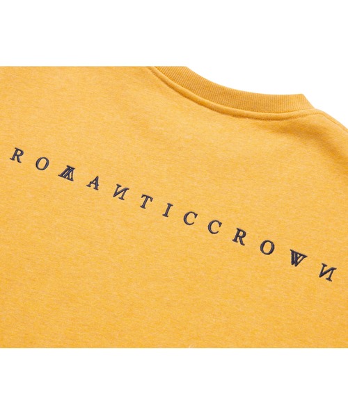 ROMANTIC CROWN(ロマンティッククラウン)の「【ROMANTIC CROWN】INTERVAL LOGO SWEAT SHIRT / ロマンティッククラウン インターバル ロゴ スウェットシャツ(スウェット・メンズ・アイボリー/ネイビー/ライトパープル/イエロー/ブラック・LARGE/X-LARGE/MEDIUM/SMALL)」の22枚目の写真