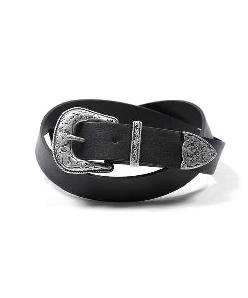 Figments（フィグメンツ）の「ウエスタンベルト（ベルト・レディース・ブラック・FREE）」の11枚目の写真