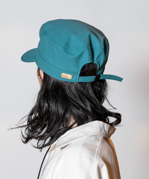 CA4LA（カシラ）の「WASHABLE BASIC WORKER SS7（キャップ・メンズ・ブラック/ブルー/ベージュ/チャコールグレー・L/M）」の14枚目の写真