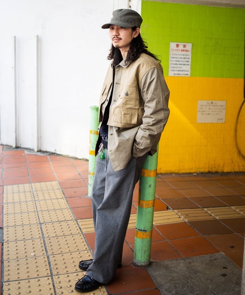 CA4LA（カシラ）の「WASHABLE BASIC WORKER SS7（キャップ・メンズ・ブラック/ブルー/ベージュ/チャコールグレー・L/M）」の10枚目の写真