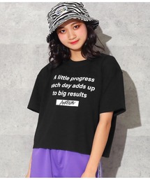 ANAP GｉRL（アナップガール）の「メッセージTシャツ（Tシャツ/カットソー・キッズ）」