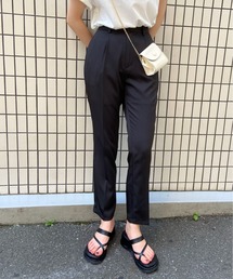 EPIMI E'PIMMY | センタープレステーパードパンツ(スラックス)