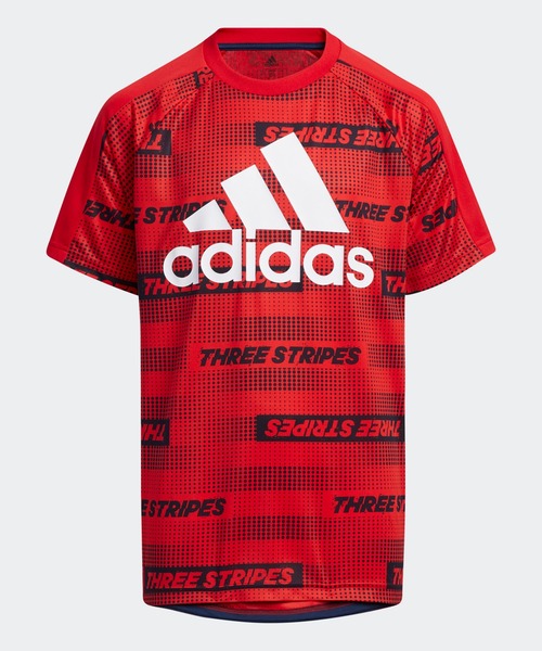 総柄プリント 半袖tシャツ Allover Print Tee アディダス キッズ 子供用 Tシャツ カットソー Adidas アディダス のファッション通販 Zozotown