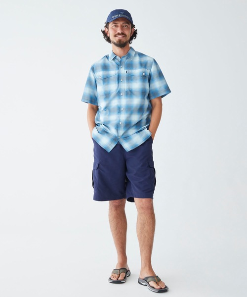 L.L.Bean（エルエルビーン）の「クラシック・サプレックス・スポーツ・ショーツ、10インチ　カーゴ 米国フィット・レギュラー（カーゴパンツ・メンズ・ブラック/ネイビー/グレー/ブルー/ライトブラウン/ブルー系・LARGE/MEDIUM/SMALL）」の19枚目の写真