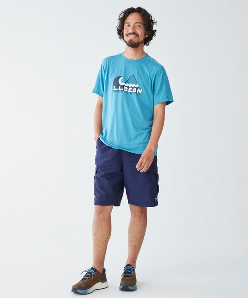 L.L.Bean（エルエルビーン）の「クラシック・サプレックス・スポーツ・ショーツ、10インチ　カーゴ 米国フィット・レギュラー（カーゴパンツ・メンズ・ブラック/ネイビー/グレー/ブルー/ライトブラウン/ブルー系・LARGE/MEDIUM/SMALL）」の16枚目の写真