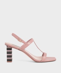 ストラッピーブロックヒール サンダル / Strappy Block Heeled Sandals