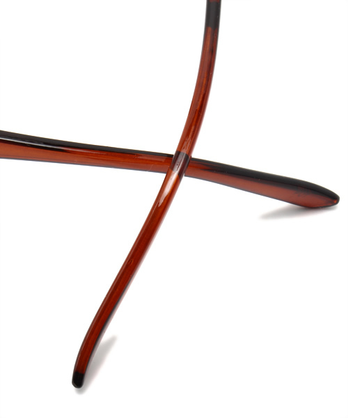 WEGO（ウィゴー）の「WEGO/ウェリントンタイプ(レンズ無し)（メガネ・メンズ・ブラック/ブラウン・FREE）」の9枚目の写真