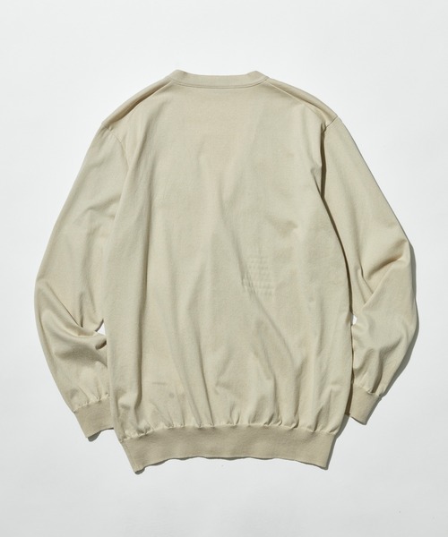 Munsingwear Grand-Slam（マンシングウェア　グランドスラム）の「ペンギン バイ マンシングウェア スタンダードカーディガン メンズ ウェア スポーツウェア メンズ ユニセックス ウェア スポーツウェア ゴルフ（カーディガン/ボレロ・メンズ・ベージュ/ネイビー・S/M/L/XL）」の5枚目の写真