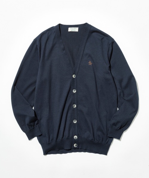 Munsingwear Grand-Slam（マンシングウェア　グランドスラム）の「ペンギン バイ マンシングウェア スタンダードカーディガン メンズ ウェア スポーツウェア メンズ ユニセックス ウェア スポーツウェア ゴルフ（カーディガン/ボレロ・メンズ・ベージュ/ネイビー・S/M/L/XL）」の10枚目の写真