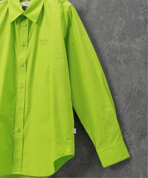MARTINE ROSE(マーティンローズ)の「【MARTINE ROSE / マーティンローズ】 CLASSIC LONG SL SHIRT(シャツ/ブラウス・メンズ・グリーン系その他・MEDIUM)」の8枚目の写真