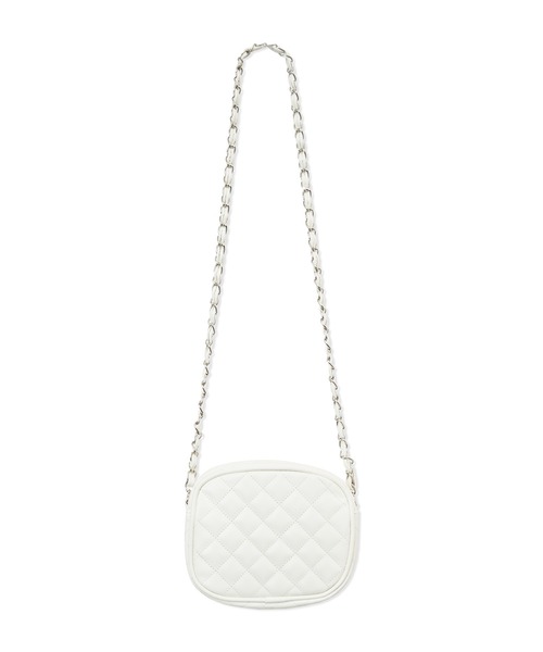 ANDGEEBEE（アンジービー）の「キルティングショルダーバッグ（ショルダーバッグ・レディース・アイボリー/ブラック・FREE）」の18枚目の写真