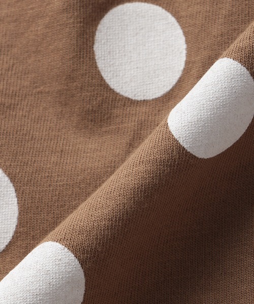 b・ROOM（ビールーム）の「ドットボリュームスリーブワンピース（ワンピース・キッズ・ベージュ/ブルーグレー/ライトピンク・90cm/110cm/100cm/130cm/120cm）」の11枚目の写真