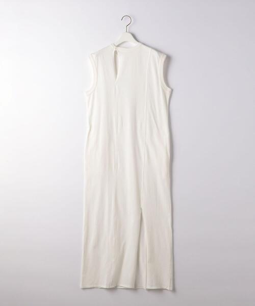 BRACTMENT（ブラクトメント）の「『BRACTMENT(ブラクトメント)』 BM デザインカット ノースリーブ ワンピース（ワンピース・レディース・グレー/オフホワイト/オリーブ・FREE）」の20枚目の写真