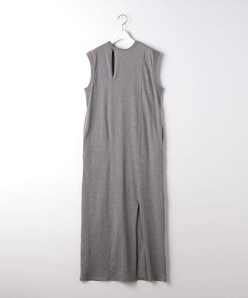 BRACTMENT（ブラクトメント）の「『BRACTMENT(ブラクトメント)』 BM デザインカット ノースリーブ ワンピース（ワンピース・レディース・グレー/オフホワイト/オリーブ・FREE）」の11枚目の写真