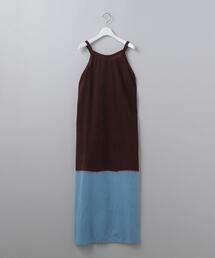 < 6(ROKU) > COTTON DOBBY DYE DRESS/ワンピース 6 roku COTTON DOBBY DYE DRESS