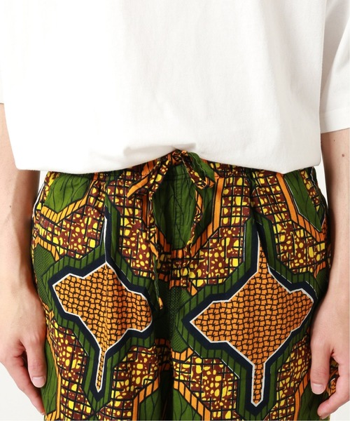 JOURNAL STANDARD relume（ジャーナルスタンダード　レリューム）の「アフリカンバティックショーツ（その他パンツ・メンズ・ブラック/ブラウン/グリーン・FREE）」の18枚目の写真