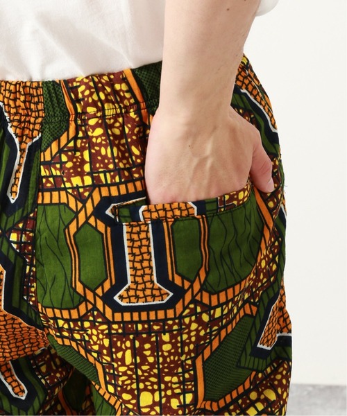 JOURNAL STANDARD relume（ジャーナルスタンダード　レリューム）の「アフリカンバティックショーツ（その他パンツ・メンズ・ブラック/ブラウン/グリーン・FREE）」の20枚目の写真