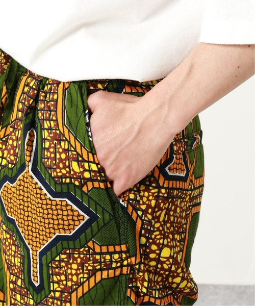JOURNAL STANDARD relume（ジャーナルスタンダード　レリューム）の「アフリカンバティックショーツ（その他パンツ・メンズ・ブラック/ブラウン/グリーン・FREE）」の7枚目の写真