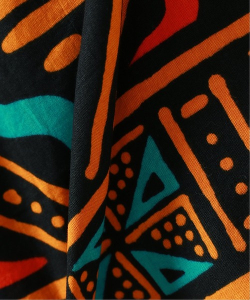JOURNAL STANDARD relume（ジャーナルスタンダード　レリューム）の「アフリカンバティックショーツ（その他パンツ・メンズ・ブラック/ブラウン/グリーン・FREE）」の10枚目の写真