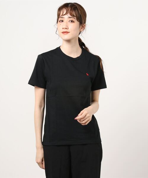 POLO RALPH LAUREN（ポロ ラルフ ローレン）の「【POLO RALPH LAUREN KIDS】ワンポイント　クルーネックT（Tシャツ/カットソー・レディース・グレー/ブラック/ホワイト/ネイビー・LARGE/MEDIUM/X-LARGE/SMALL）」の3枚目の写真