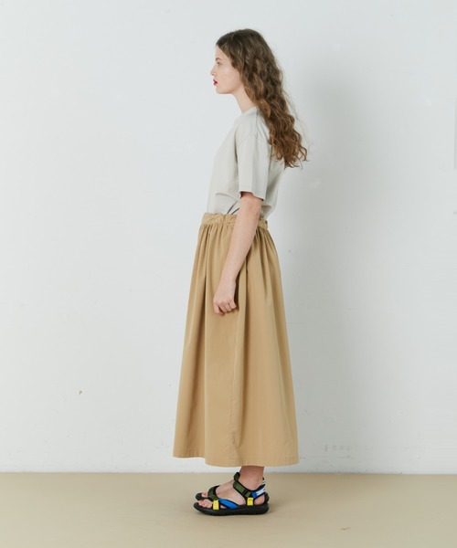 FRAPBOIS（フラボア）の「ルピーサロペ（サロペット/オーバーオール・レディース・ベージュ/グレイッシュベージュ・1/0）」の13枚目の写真