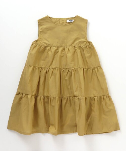 BREEZE（ブリーズ）の「/【WEB限定】 ティアードマキシ丈ワンピース（ワンピース・キッズ・ブラック/イエロー/オレンジ/ブルー・100/110/120/80/90/130/140）」の4枚目の写真