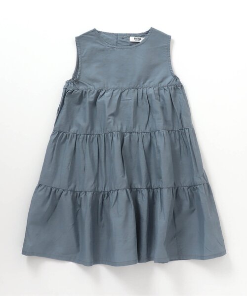BREEZE（ブリーズ）の「/【WEB限定】 ティアードマキシ丈ワンピース（ワンピース・キッズ・ブラック/イエロー/オレンジ/ブルー・100/110/120/80/90/130/140）」の7枚目の写真