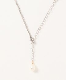 ohrora（オーロラ）の「【ohrora】SVアレンジネックレス 淡水白（ネックレス）」