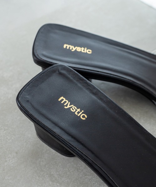 mystic（ミスティック）の「クリア結び目サンダル（サンダル・レディース・ブラック/ピンク/クリア・36/37/38）」の11枚目の写真