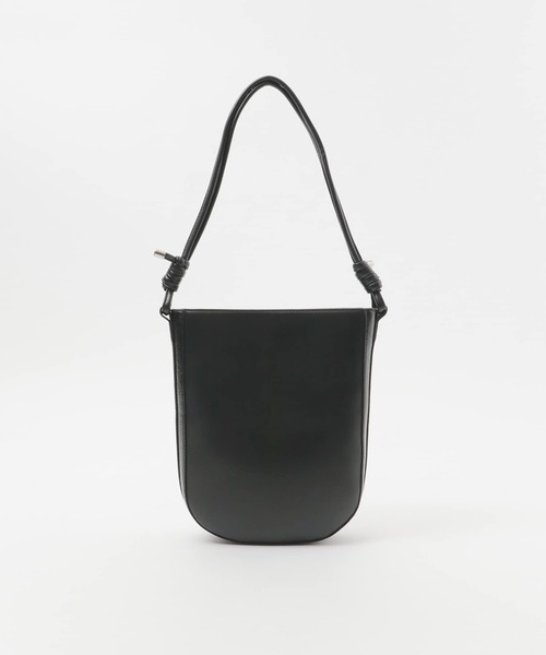 SENSE OF PLACE by URBAN RESEARCH(センスオブプレイスバイアーバンリサーチ)の「ハーフラウンドコンビトートバッグ(ショルダーバッグ・レディース・キャメル/ブラウン/ブラック・ONE)」の5枚目の写真