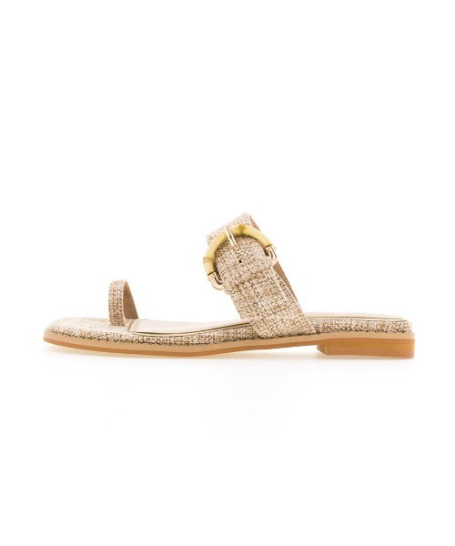 RANDA（ランダ）の「バンブーバックルサムリングサンダル（サンダル・レディース・ベージュ/グリーン/ブラウン・M/L/LL/S）」の10枚目の写真