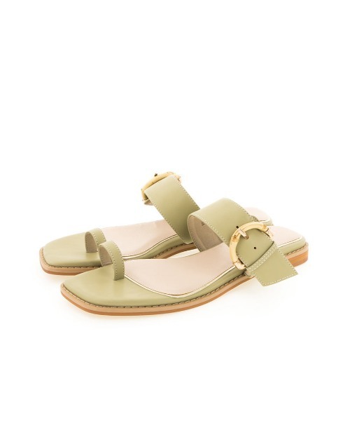 RANDA（ランダ）の「バンブーバックルサムリングサンダル（サンダル・レディース・ベージュ/グリーン/ブラウン・M/L/LL/S）」の15枚目の写真