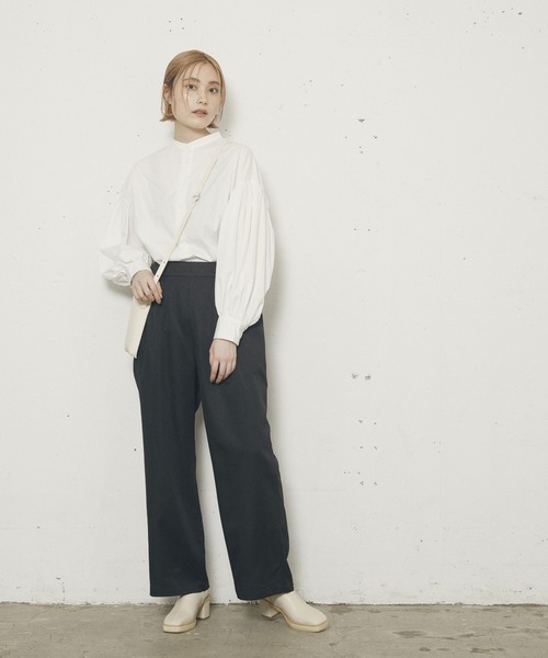 kivi（キヴィ）の「タックラフパンツ（その他パンツ・レディース・オレンジ/グリーン/アイボリー/レッド系その他/ブラック/ダークグリーン/ベージュ/ピンク/ブルー・M/L）」の13枚目の写真