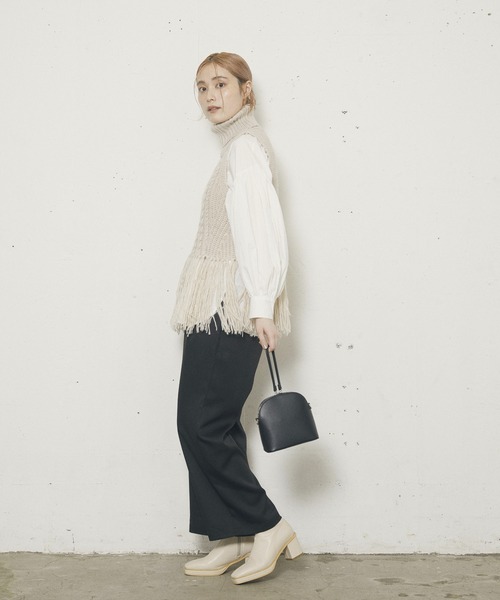 kivi（キヴィ）の「タックラフパンツ（その他パンツ・レディース・オレンジ/グリーン/アイボリー/レッド系その他/ブラック/ダークグリーン/ベージュ/ピンク/ブルー・M/L）」の16枚目の写真