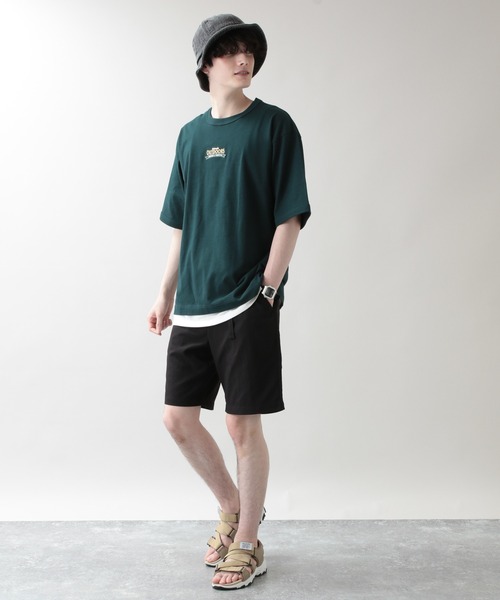 RAGEBLUE(レイジブルー)の「アニマルプリント/刺繍Tシャツ/953082(Tシャツ/カットソー・メンズ・ブラック/ダークグリーン・MEDIUM/LARGE)」の9枚目の写真