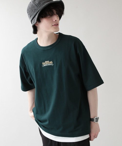 RAGEBLUE(レイジブルー)の「アニマルプリント/刺繍Tシャツ/953082(Tシャツ/カットソー・メンズ・ブラック/ダークグリーン・MEDIUM/LARGE)」の11枚目の写真