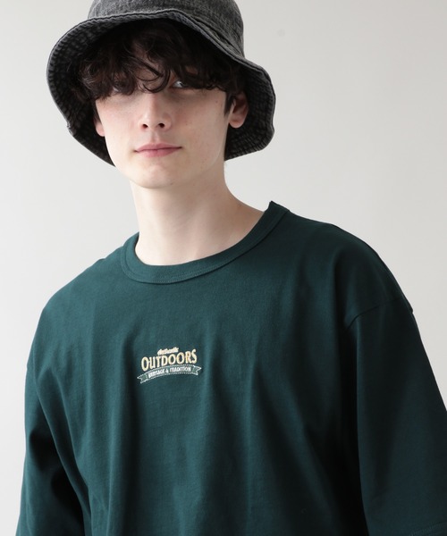 RAGEBLUE(レイジブルー)の「アニマルプリント/刺繍Tシャツ/953082(Tシャツ/カットソー・メンズ・ブラック/ダークグリーン・MEDIUM/LARGE)」の12枚目の写真