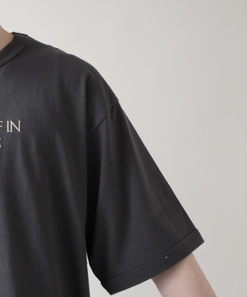 RAGEBLUE(レイジブルー)の「アニマルプリント/刺繍Tシャツ/953082(Tシャツ/カットソー・メンズ・ブラック/ダークグリーン・MEDIUM/LARGE)」の17枚目の写真