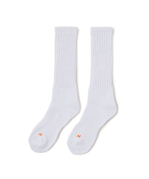 Healthknit(ヘルスニット)の「Healthknit × BEAMS / 別注 Loose Sox(ソックス/靴下・メンズ・その他/ホワイト/ブラック/グレー・ONE SIZE)」の1枚目の写真