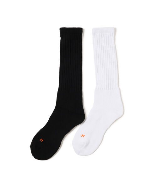 Healthknit(ヘルスニット)の「Healthknit × BEAMS / 別注 Loose Sox(ソックス/靴下・メンズ・その他/ホワイト/ブラック/グレー・ONE SIZE)」の4枚目の写真