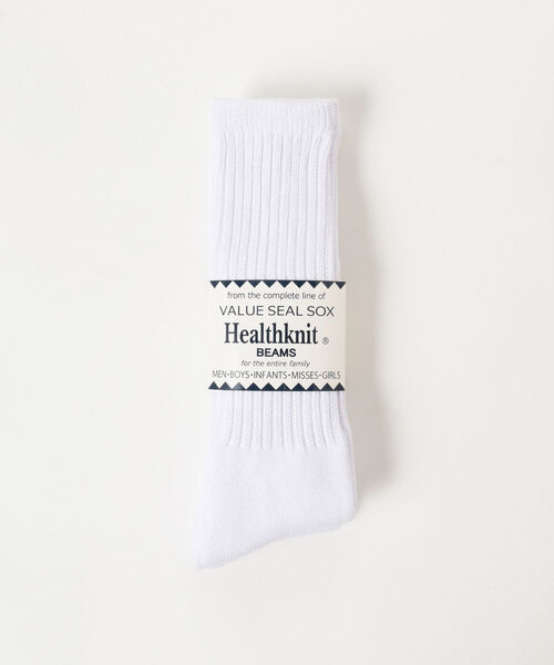 Healthknit(ヘルスニット)の「Healthknit × BEAMS / 別注 Loose Sox(ソックス/靴下・メンズ・その他/ホワイト/ブラック/グレー・ONE SIZE)」の5枚目の写真