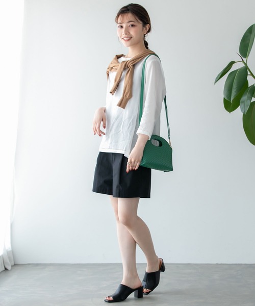 極美品✨　シーニュ cygne キュロット ショート パンツ サイズS相当 シーニュcygne ショートパンツ Joëlle+ - メルカリ