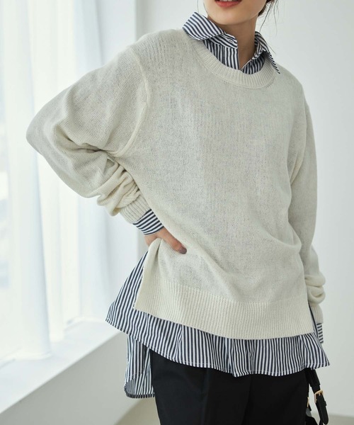 Edit Sheen(エディットシーン)の「ショートキュロットパンツ(その他パンツ・レディース・ブラック/ベージュ・FREE)」の5枚目の写真
