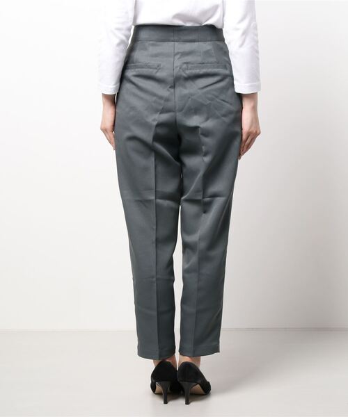 coca(coca)(コカ)の「センタープレスタックテーパードパンツ(その他パンツ・レディース・ブラック/グレー・M/L)」の3枚目の写真