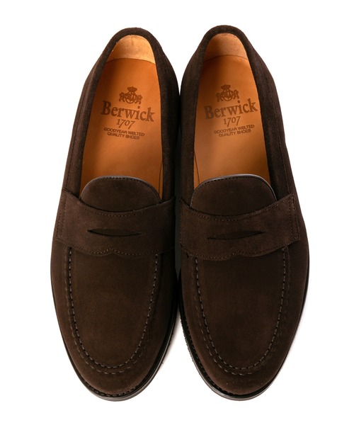 【美品】Berwick 5260ROVIBK ローファー ビブラムソール Berwick1707 | ローファー シボ革 | 5260RUMLBK – バーウィック