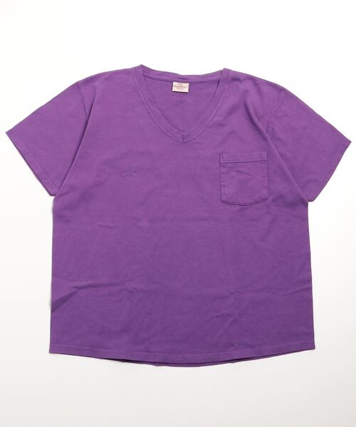 Goodwear(Since1983)(グッドウェア)の「【MADE IN USA】S/S V-NECK TEE /ショートスリーブVネックT SALE(Tシャツ/カットソー・メンズ・グレー/ブラウン/グリーン/ダークオリーブ/マスタード/レモンイエロー/イエロー/ブルーグラス/チェリーピンク/グリーン系その他/レッド/ピンク系その他/パープル系その他2・LARGE/MEDIUM/X-LARGE/SMALL)」の7枚目の写真
